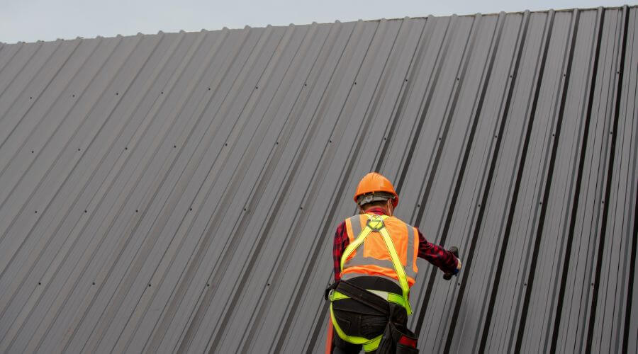 Professional metal roof installation services in Freedom, IN